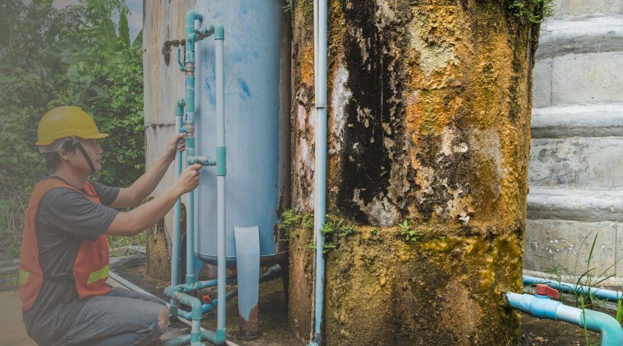 Why choose water damage cleanup for ceiling water damage repair in Edmond